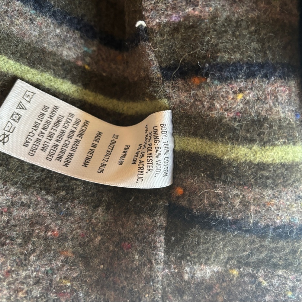 Todd Snyder Indigo Denim Blanket-Lined Workwear Chore Barn Jacket - XL - Picture 6 of 12